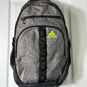 Adidas Prime V Backpack Jersey Laptop Load Spring Onyx Gray